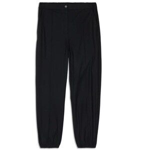 Lululemon Pants Black High-Rise Full Length Jogger Striped  Sz 29 Black